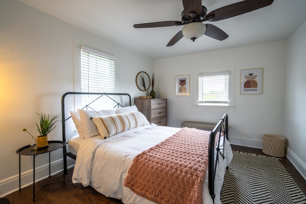 Upstairs Bedroom - full sized bed