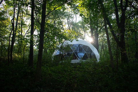 Magical Glamping Dome | Hot Tub & Scenic Views