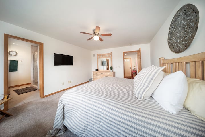 Master Bedroom w/ Then