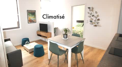Popular Airbnb listing: Au Goût du Jour T2 Air-conditioned in Toulouse