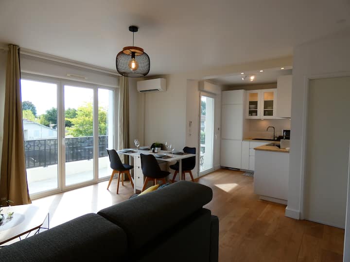 Eysines, Terrasse 14 M², Clim, Parking, Bordeaux - Blanquefort