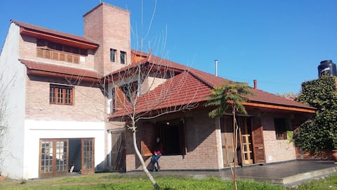 Nice chalet with pool, grill and barbecue
