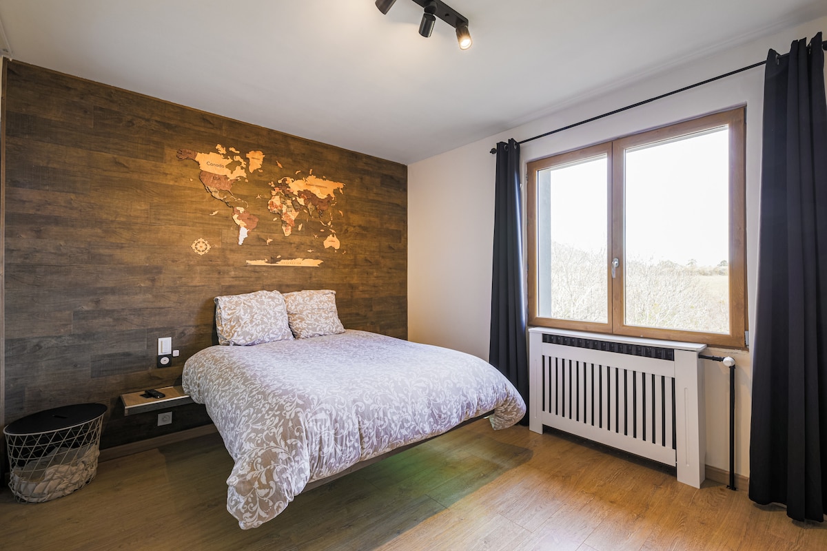 ¡Una hermosa vista desde esta habitación le despertará! 