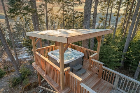 OwlsHead Cottage Alma ~W/Hot Tub Treehouse! ~