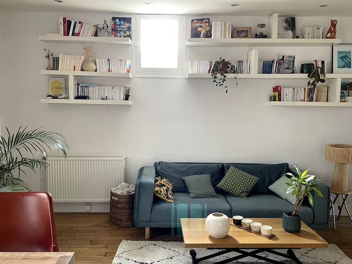 Ambiance Loft à Proximité Du Parc De La Villette - Saint-Denis, France