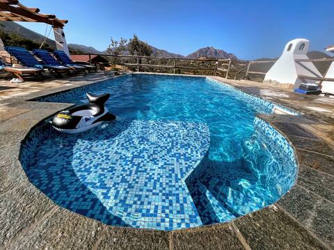 Sardinian holiday home  Lentisco D  mare pool