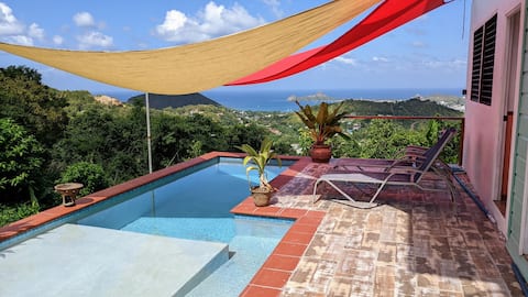 Black Pearl Estate. Unique Caribbean home