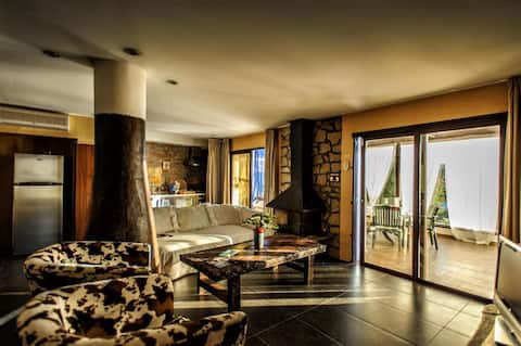 Top Airbnb: Villaloft with heated Jacuzzi, Wi-Fi, and air conditioning in San Miguel De Abona