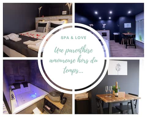 Spa & Love - Balnéo - Clim - King size - Netflix
