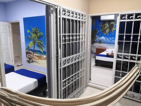 Casa MarAzul, 10 min drive to beach,rio 3 min WFI