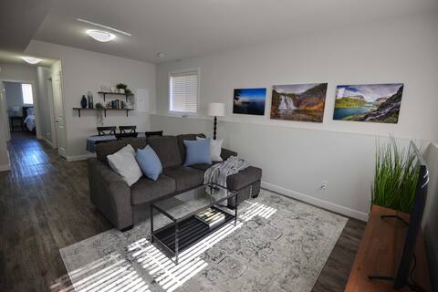 The Nest - a cozy two bedroom basement suite.