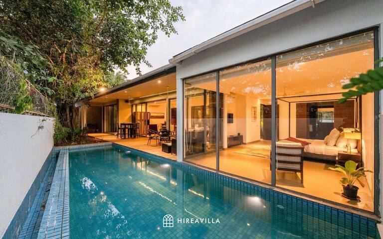 Aster by Hireavilla – 3BR w Private pool in Parra