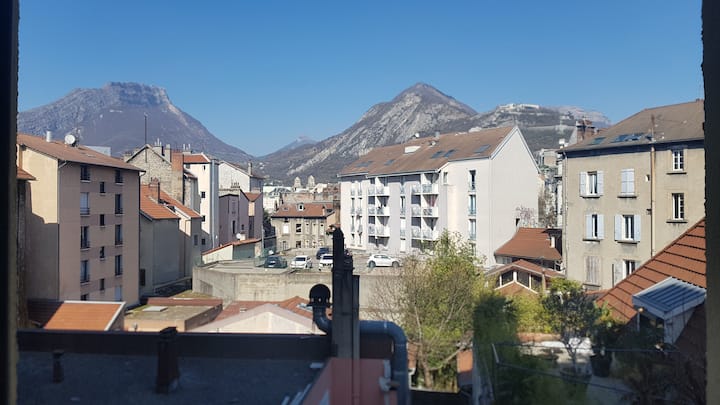 Jolie Chambre Dans Appart Cosy à 5 Min De La Gare - Grenoble
