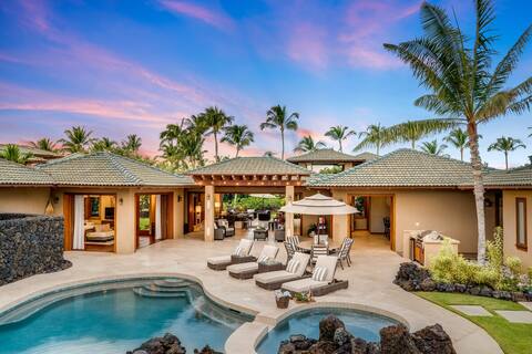 "Hale Mele" Polynesian Pod Style with Pool/Hot tub
