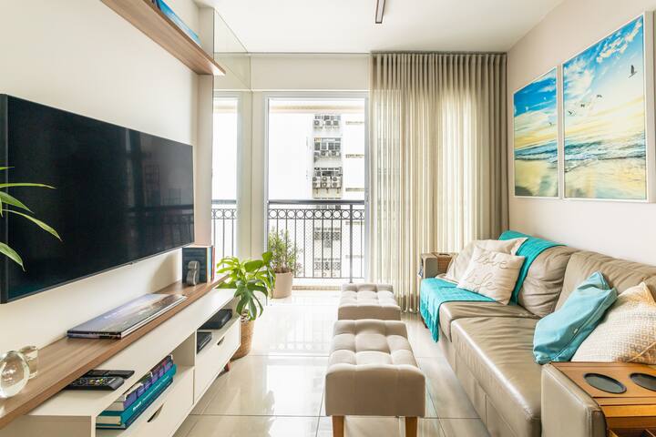 Flat, Vista Mar,Ponto Nobre,Piscina,Sauna,Jacuzzi. gallery image 5