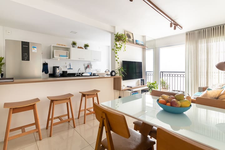 Flat, Vista Mar,Ponto Nobre,Piscina,Sauna,Jacuzzi.