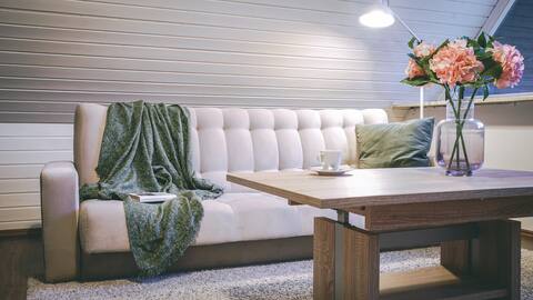 MELLoWY: Rooftop apartment with kitchen, TV, view