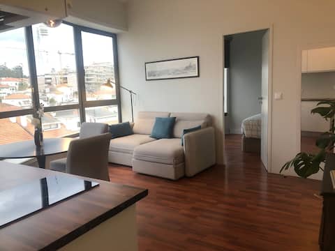 Airbnb em destaque: Oporto City view and central em Mafamude