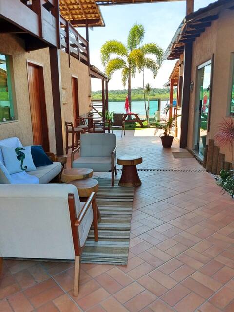 Aconchegante Guest House the bank of the Piraquê-Açu