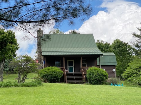 Pet Friendly NC Cabin with Views & Hot Tub