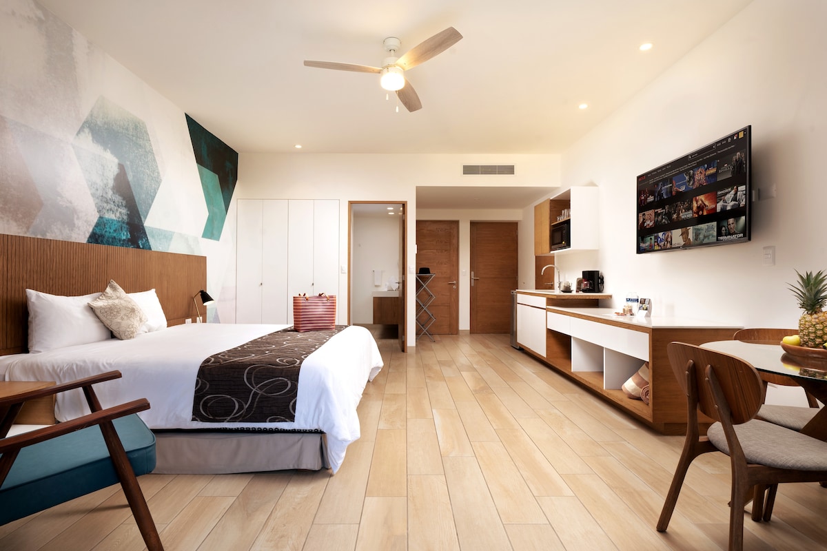 Top Airbnb: Studio King at Lahun Suites en Quintas Del Carmen