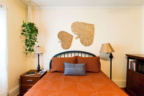 Cozy Boho Bedroom in Historic Downtown Gastonia