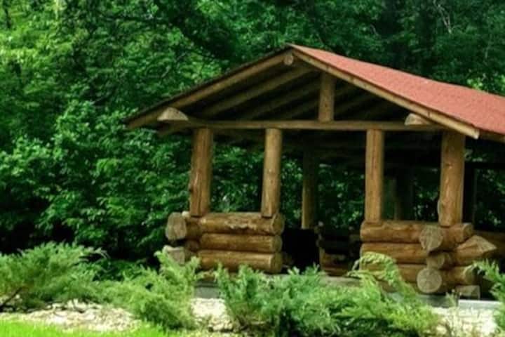 Cabană îN Mijlocul Naturii - Cameră Dublă - Baia de Fier