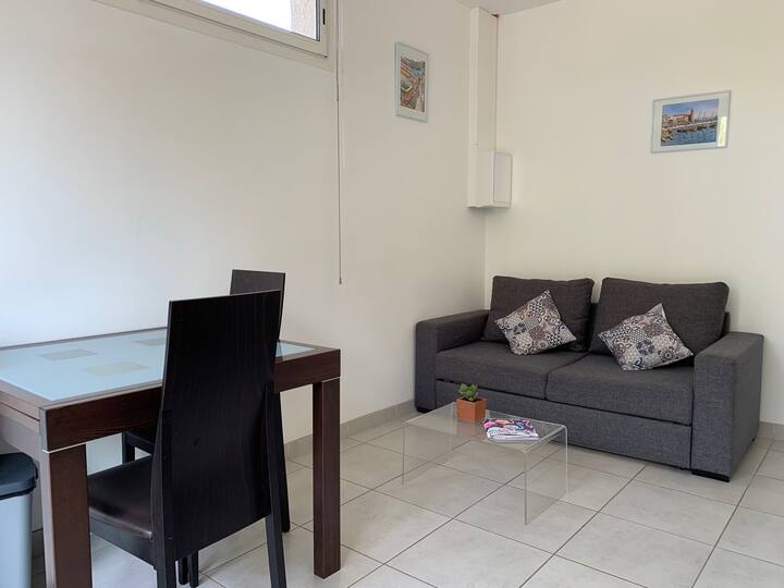 T2 Dans Villa Plain-pied Avec Parking Privé - Sainte-Marie Plage