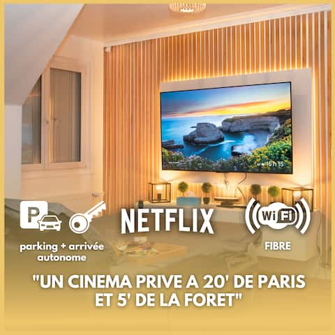 CineDream l 20 Paris l Netflix l Fiber l Parking
