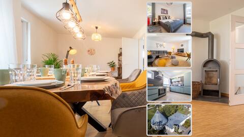 ★Former Rectory|for 10|fireplace|kitchen|140sqm★