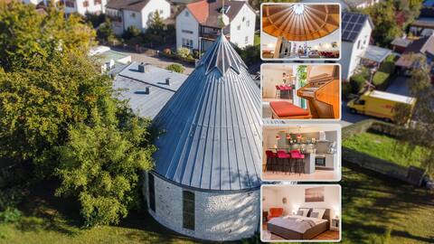 Former Church + basement flat, terrace, BBQ