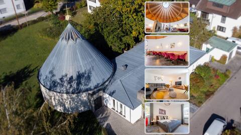 Former Church + house: up to 25 people, terrace