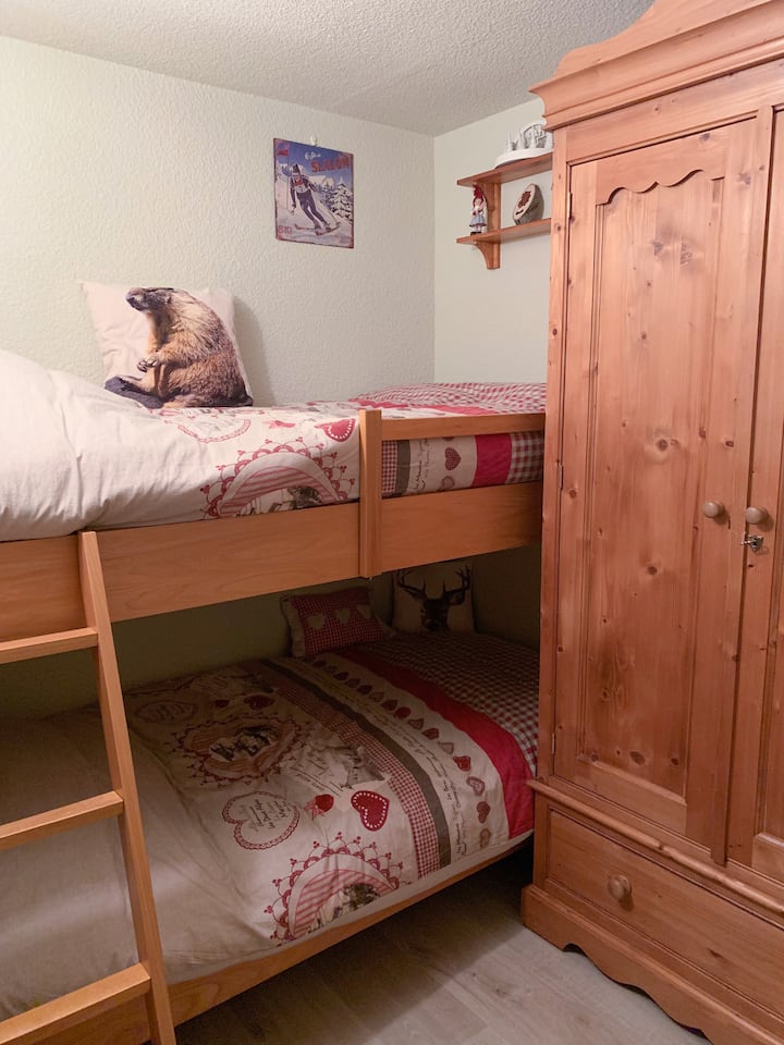 Bedroom with bunk bed