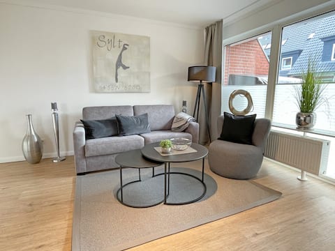 Leistungsstarkes Airbnb: Schickes Apartment "Jule" in Westerland in Sylt