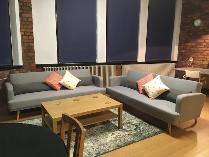 Stylish Open Plan Loft In Manchester City Centre - Mánchester