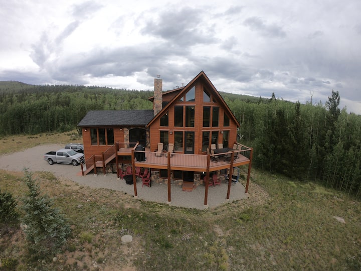 Pristine Mountain Lodge W/ Breathtaking Mtn/aspen Views ~20 Min To Breckenridge - Fairplay, CO