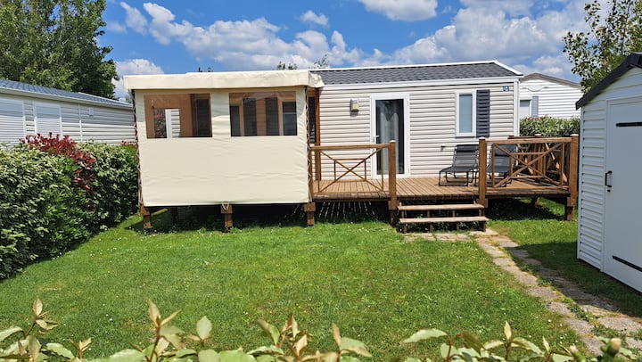 Lovely Mobile Home In A 4-star Residential Estate In Les Sables D'olonne - Les Sables-d'Olonne