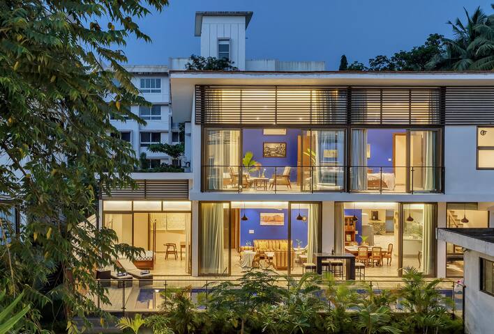 4BR Luxury Villa | Pvt Pool | Pool Table| Candolim