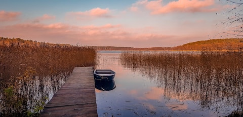 Ulążki17 - la casa a la orilla del lago, el corazón del bosque