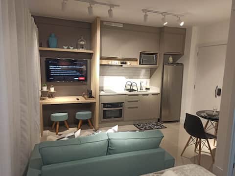Imóvel de sucesso: Beautiful Studio in the best location of Curitiba em Curitiba