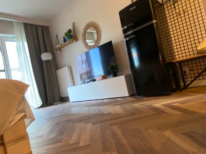 Uroczy Apartament Art Marina Z Widokiem Na Rzekę - Wrocław