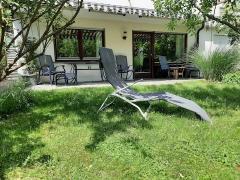 A beautiful terrace apartment with a Kandel view