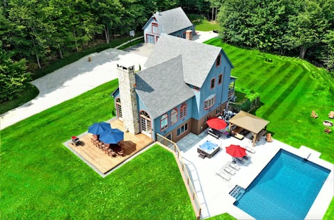 Luxury Two-Home Vermont Estate – Near Ski Resorts