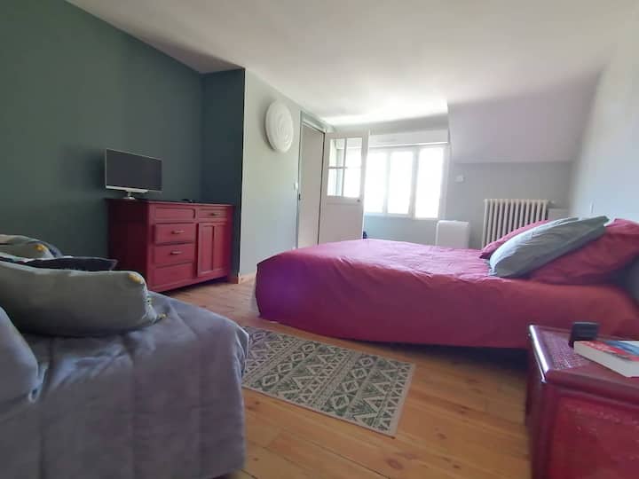 Спалната соба на првиот кат.