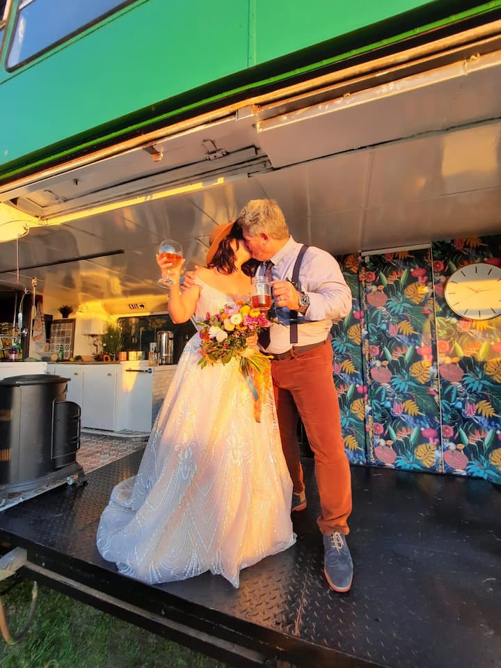 Harold The Bus at Mannings Farm Buses for Rent in Colchester, Essex