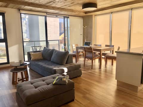Popular Airbnb listing: Modern new apartment 2 with ocean views. in Parque Luro