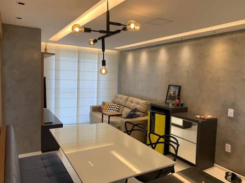 Entire apartment designed, complete and comfortable