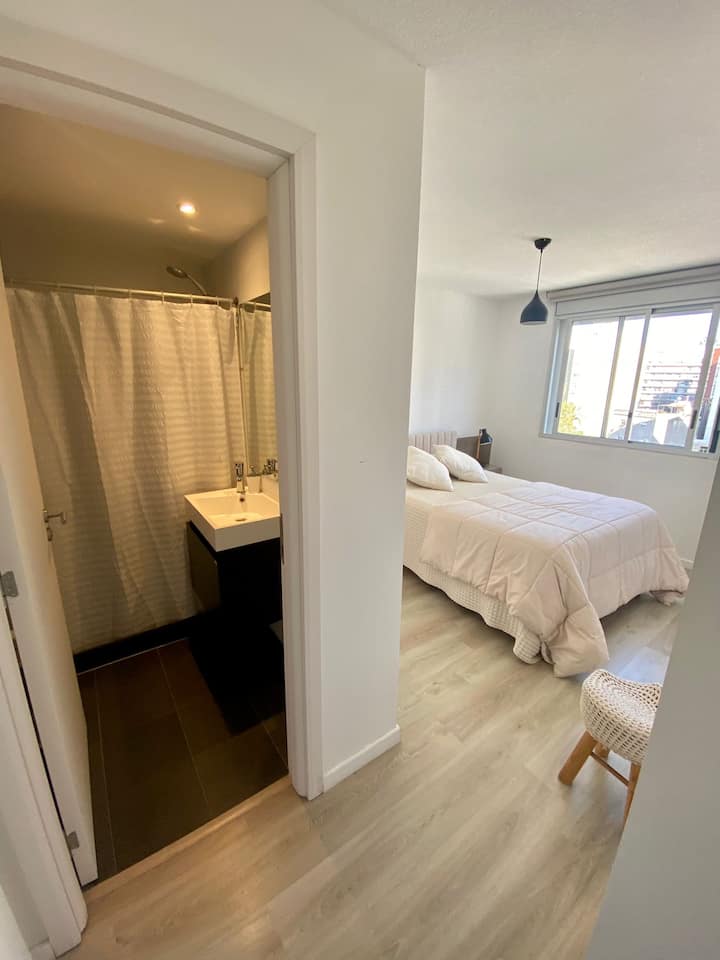 Spálňa v apartmáne