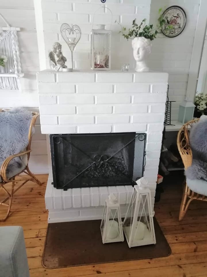 مدفأة غرفة المعيشة