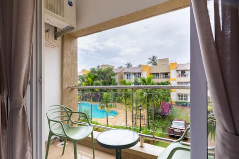 Cosy  2BHK With WIFI From Anjuna Vagator